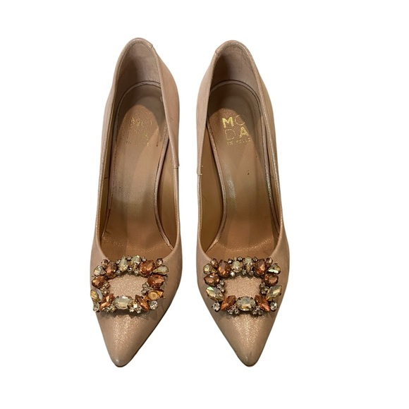 High heels. Dressy jeweled embellished   Brides maid. Night out. Evening. - Picture 4 of 11